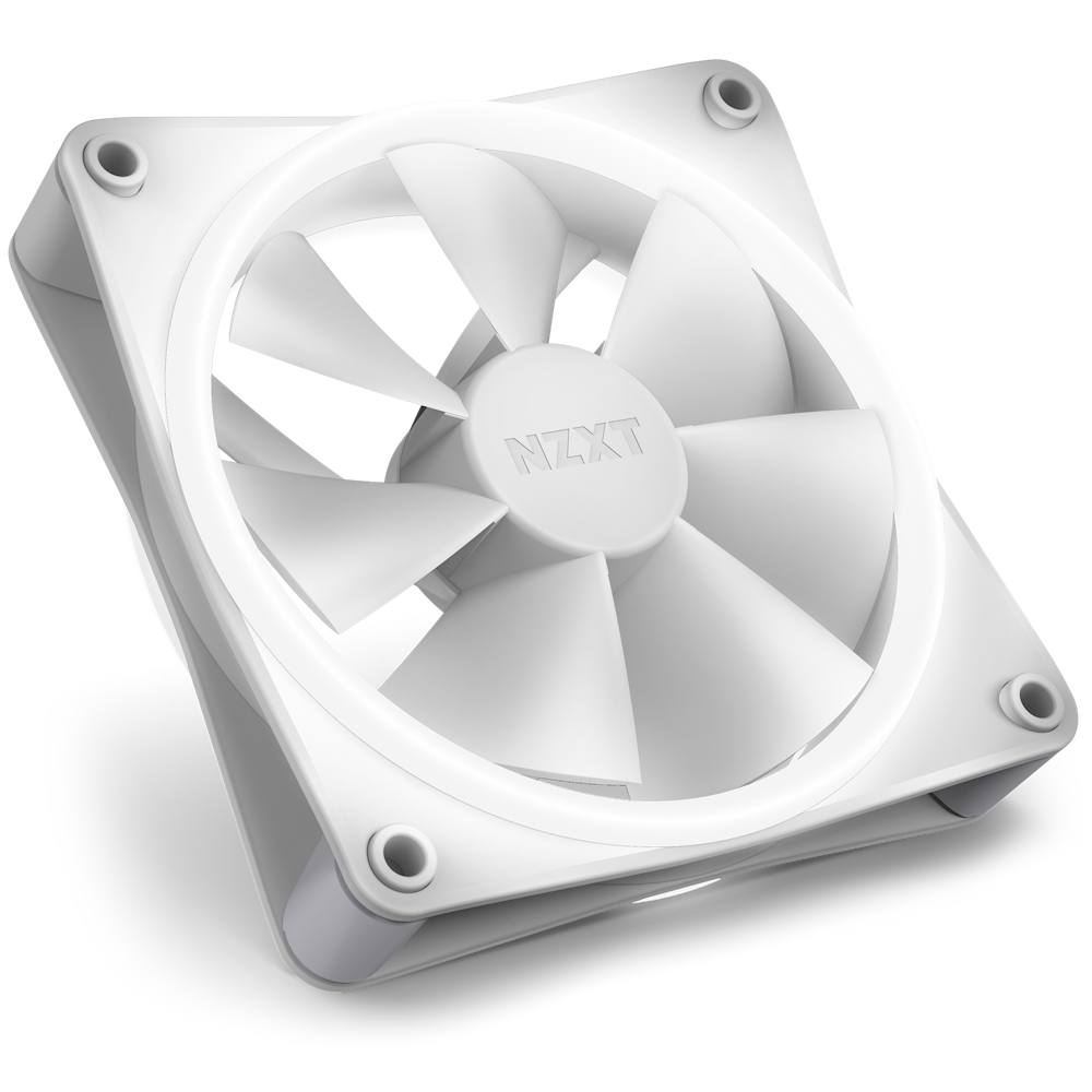 F120 RGB DUO Triple Pack Angled Front - White