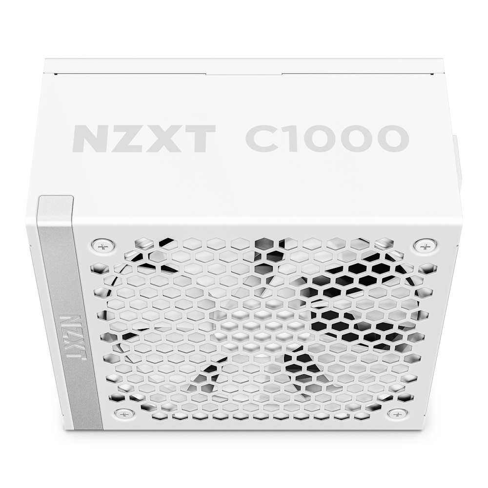 C1000 Gold PSU Logo View White