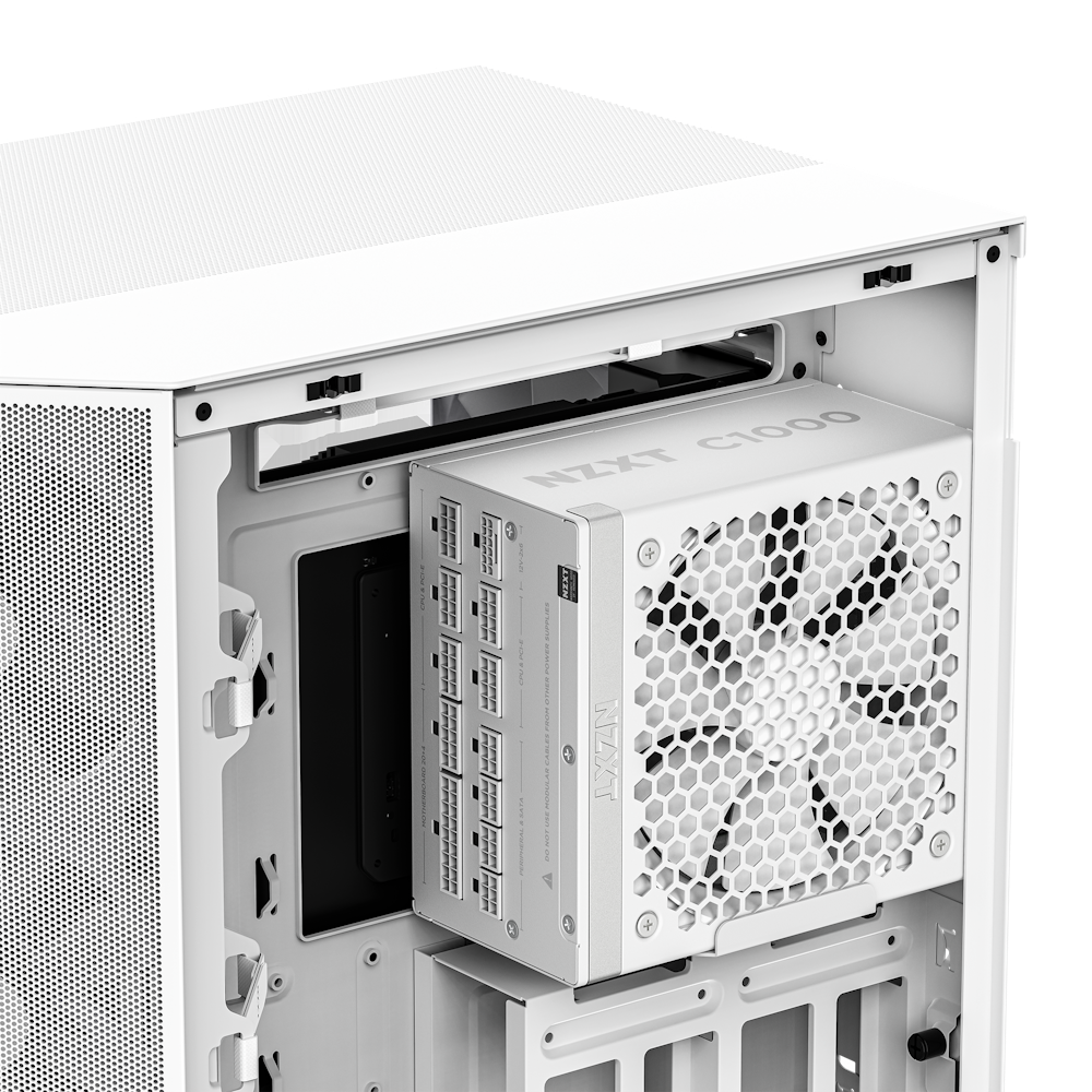 C1000 Gold PSU In System White