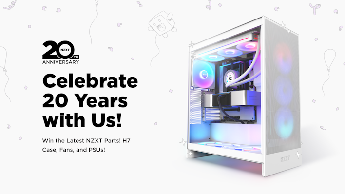 NZXT's 20th Anniversary Giveaway