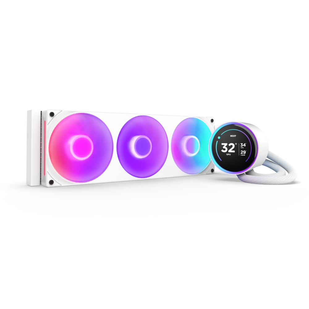 Kraken Elite 360 RGB - Hero - White