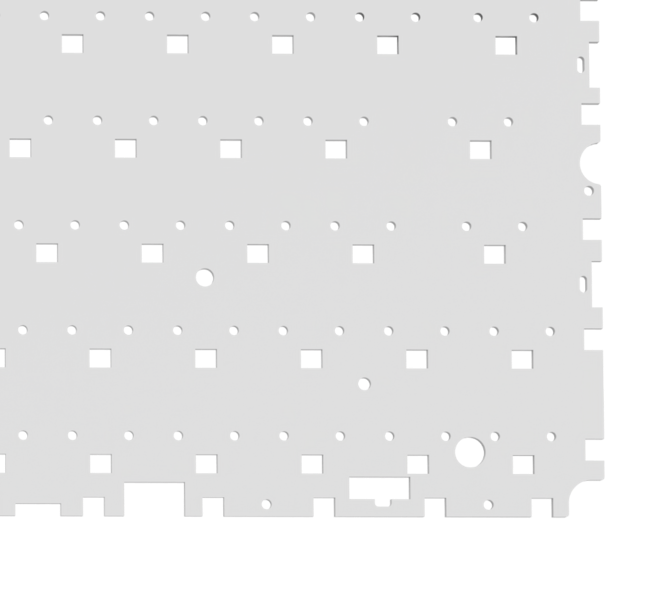 Detailed view of the Tape=Enhanced PCB