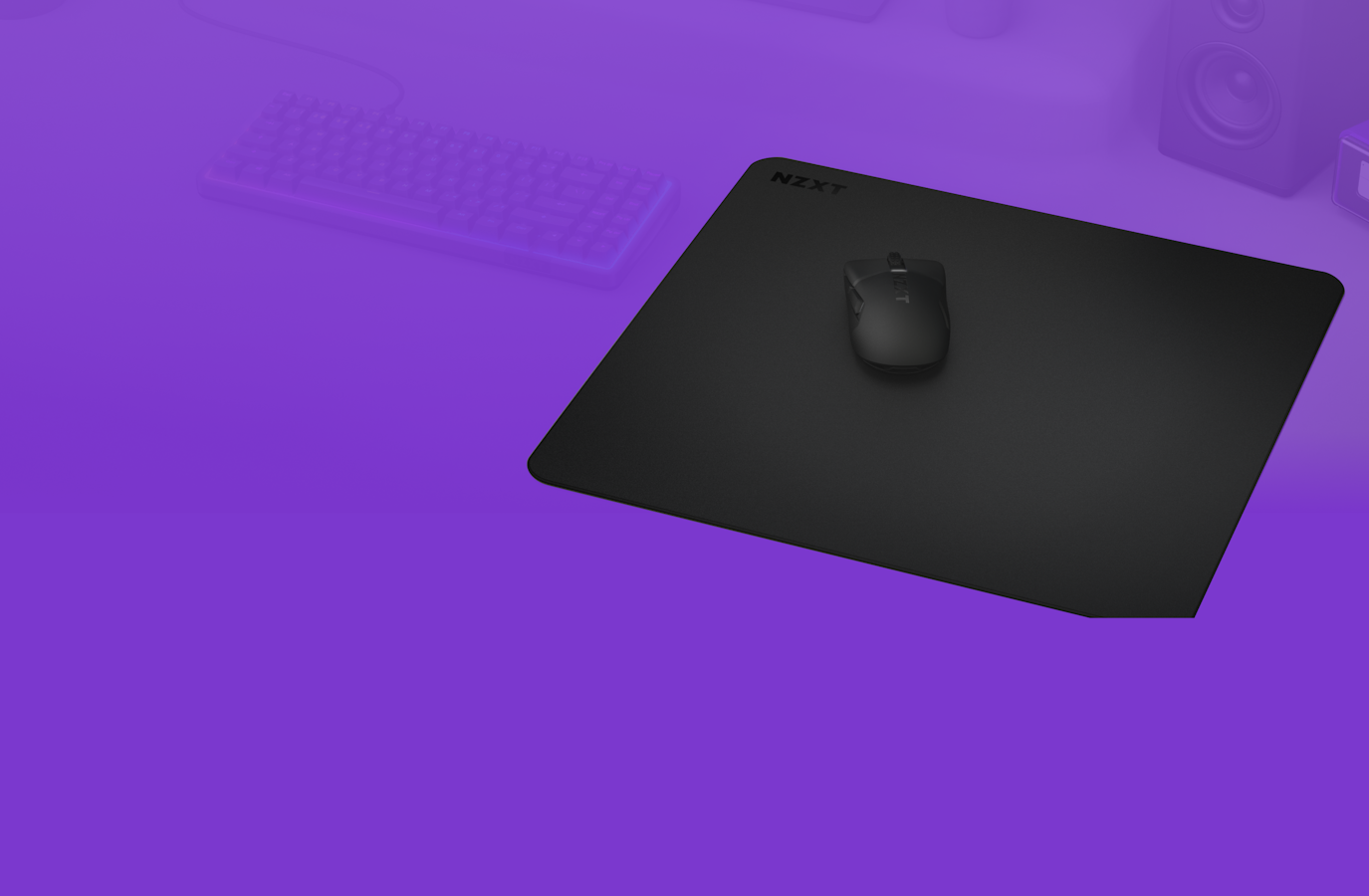 Lifestyle image of NZXT Zone Mousepad